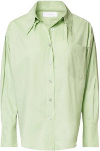 Equipment Katoenen blouse Groen