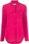 Equipment Zijden blouse Roze - Thumbnail 1