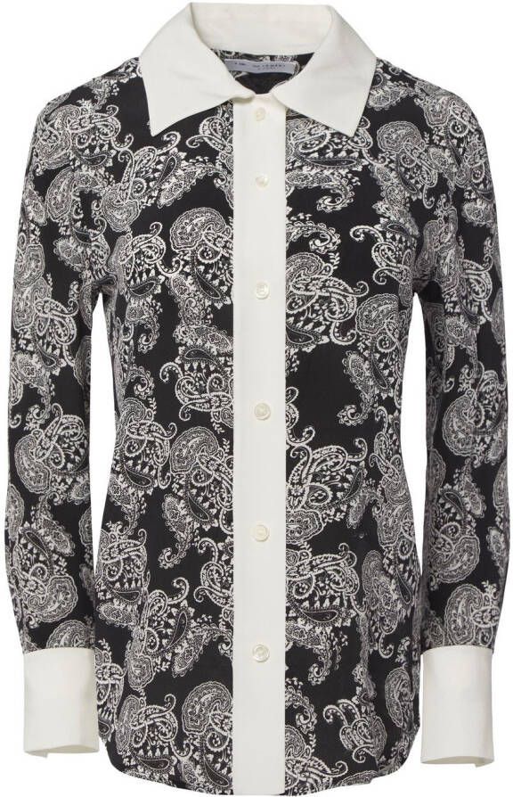 Equipment Zijden blouse Wit