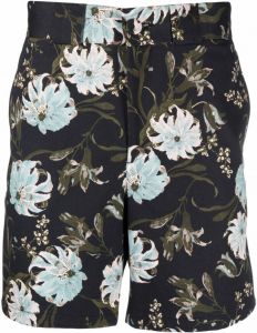 Erdem Chino shorts met bloemenprint Zwart
