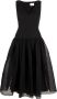 ERDEM Flared jurk Zwart - Thumbnail 1