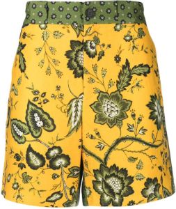 Erdem Shorts met bloemenprint Groen