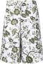 ERDEM Shorts met bloemenprint Wit - Thumbnail 1