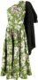 Erdem Midi-jurk met bloemenprint Groen - Thumbnail 1