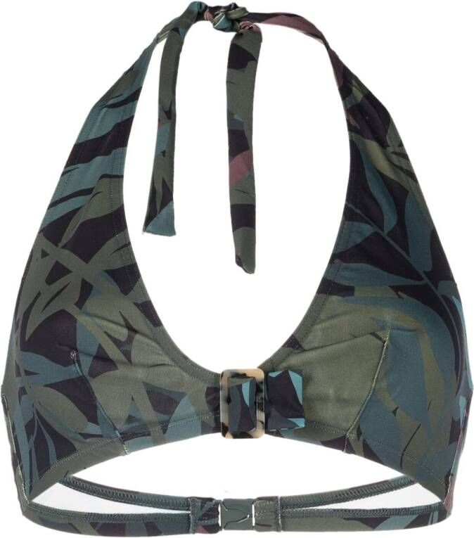 ERES Bikinitop met print Groen