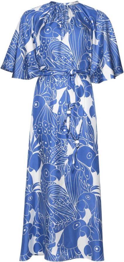ERES Maxi-jurk met print Blauw