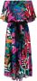 ERES Jurk met bloemenprint Blauw - Thumbnail 1