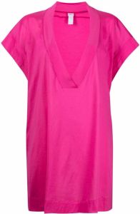 ERES Mini-jurk met V-hals Roze