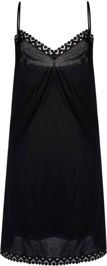 ERES Onderjurk met afwerking van kant Zwart