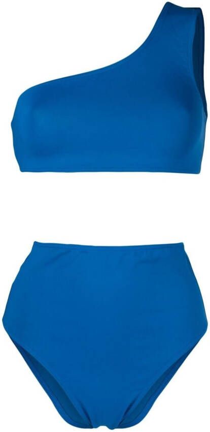 ERES Asymmetrische bikinitop Blauw