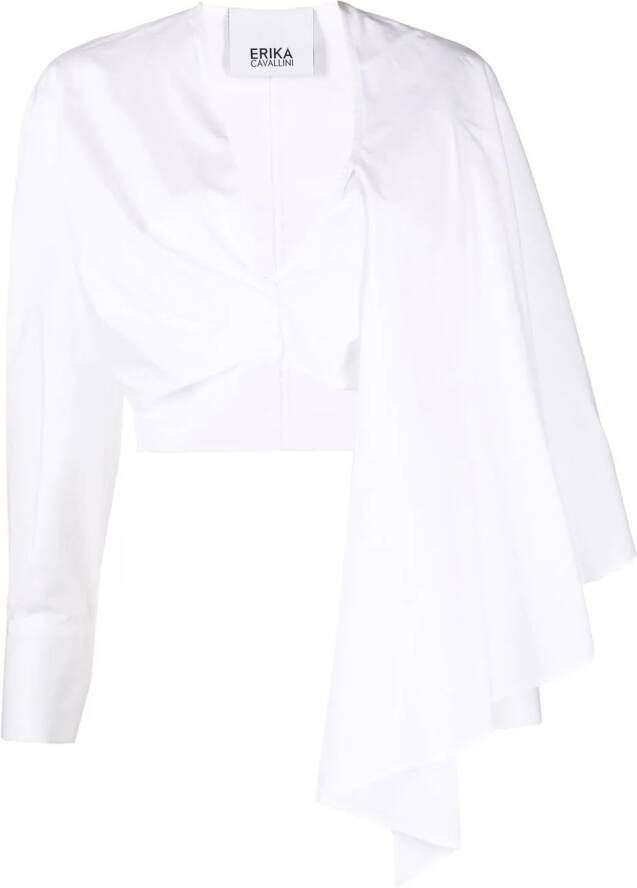 Erika Cavallini Cropped top Wit