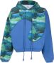 ERL Hoodie met abstracte print Blauw - Thumbnail 1