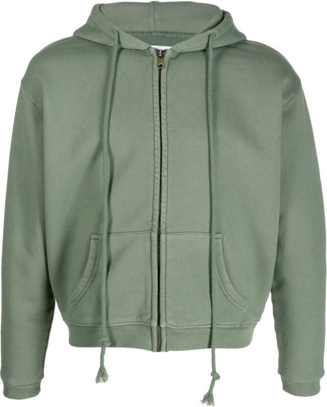 ERL Hoodie met rits Groen