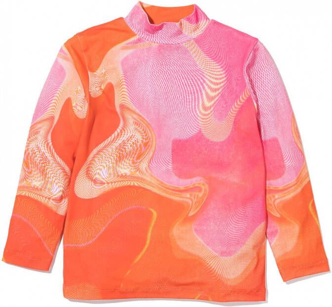 ERL KIDS Sweater met abstracte print Roze