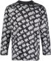 ERL T-shirt met logoprint Zwart - Thumbnail 1