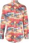 ERL T-shirt met print Rood - Thumbnail 1
