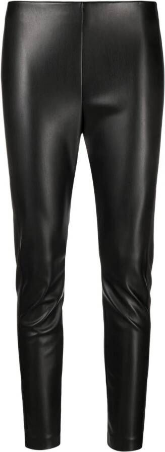 ERMANNO FIRENZE Legging van imitatieleer Zwart