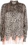 Ermanno Scervino Blouse met luipaardprint Bruin - Thumbnail 1