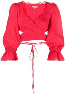 Ermanno Scervino Cropped top Rood