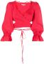 Ermanno Scervino Cropped top Rood - Thumbnail 1