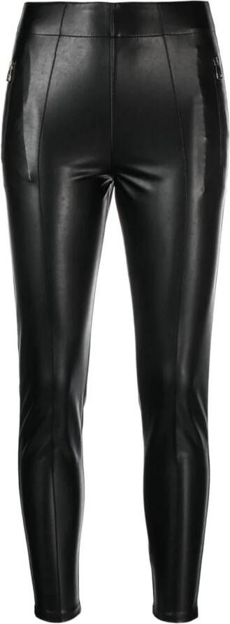 Ermanno Scervino Legging van imitatieleer Zwart