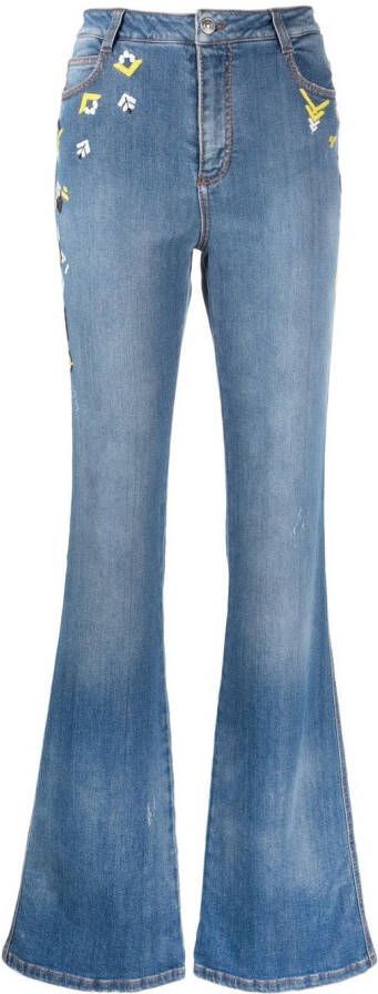 Ermanno Scervino Flared jeans Blauw