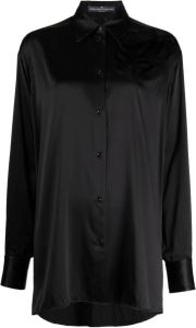 Ermanno Scervino Zijden blouse Zwart