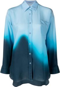 Ermanno Scervino Zijden blouse Blauw