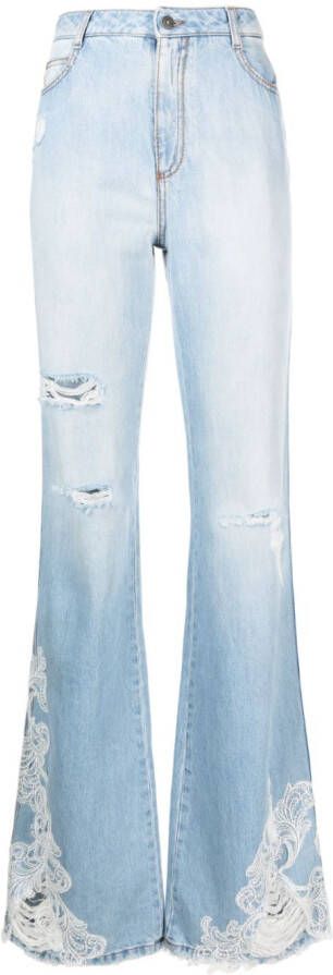 Ermanno Scervino Bootcut jeans Blauw