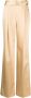 Ermanno Scervino High waist plooibroek Beige - Thumbnail 1