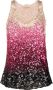 Ermanno Scervino Tanktop verfraaid met pailletten Beige - Thumbnail 1