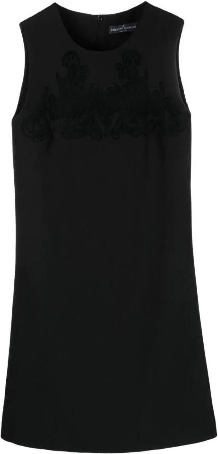 Ermanno Scervino Uitgesneden mini-jurk Zwart