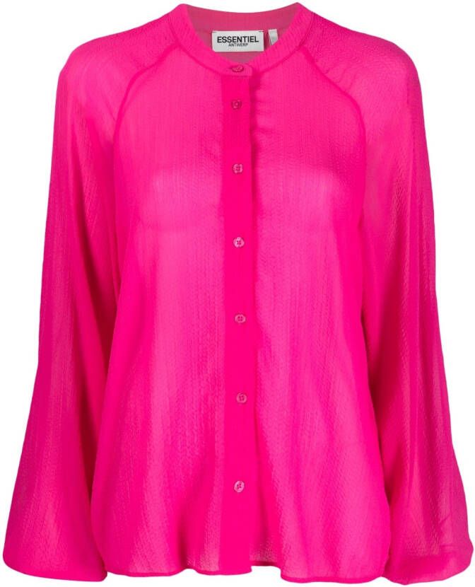 Essentiel Antwerp Button-down blouse Roze