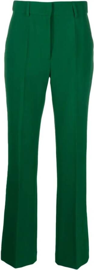 Essentiel Antwerp Geplooide pantalon Groen