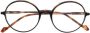 Etnia Barcelona Bril met schildpadschild design Bruin - Thumbnail 1