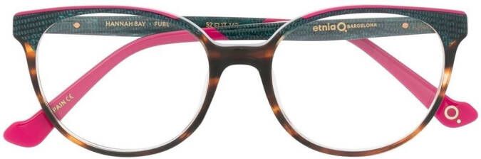Etnia Barcelona Hannah Bay bril met vlakken Roze