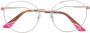 Etnia Barcelona Loredana bril met rond montuur Zilver - Thumbnail 1