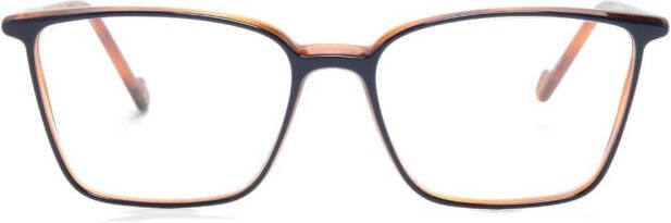 Etnia Barcelona Ultra Light 3 bril met vierkant montuur Blauw
