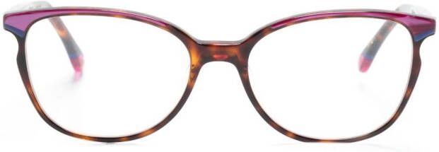 Etnia Barcelona Vera Cruz 22 met cat-eye montuur Bruin