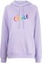 Être Cécile Hoodie met logoprint Paars - Thumbnail 1