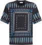 ETRO T-shirt met abstracte print Blauw - Thumbnail 1
