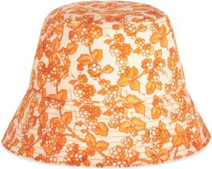 ETRO Berry-print bucket hat Oranje