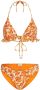 ETRO Bikinitop met bloemenprint Oranje - Thumbnail 1