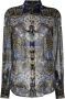 ETRO Blouse met bloemenprint Grijs - Thumbnail 1