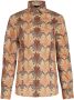 ETRO Blouse met paisley-print Bruin - Thumbnail 1