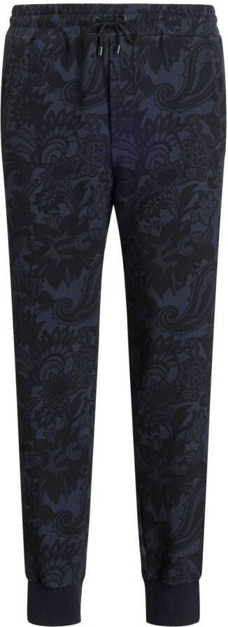 ETRO Broek met paisley-print Blauw