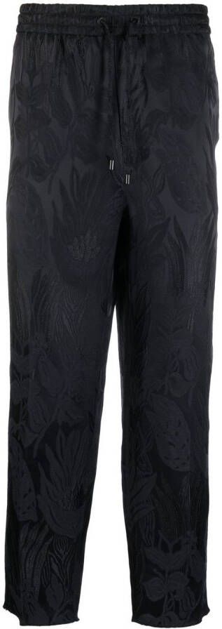 ETRO Broek met toelopende pijpen Blauw