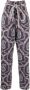 ETRO Broek met toelopende pijpen Blauw - Thumbnail 1