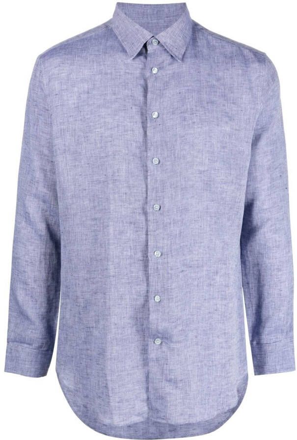 ETRO Button-down overhemd Blauw
