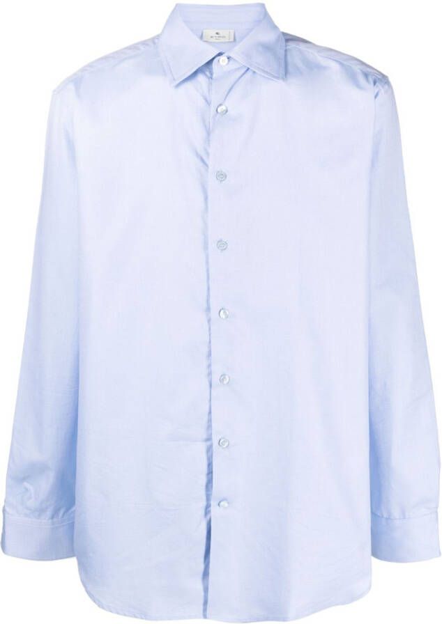 ETRO Button-up overhemd Blauw